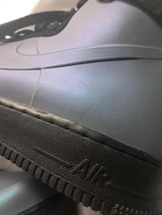 Nike Air Force 1 High Foamposite Cup Light Carbon Sz 10.5 Like NEW!!! main image 10